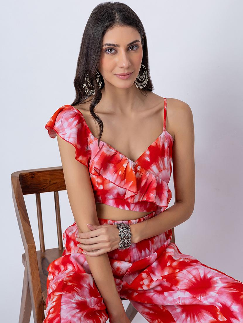 women printed full leg jumpsuit - 21645503 - Standard Image - 4