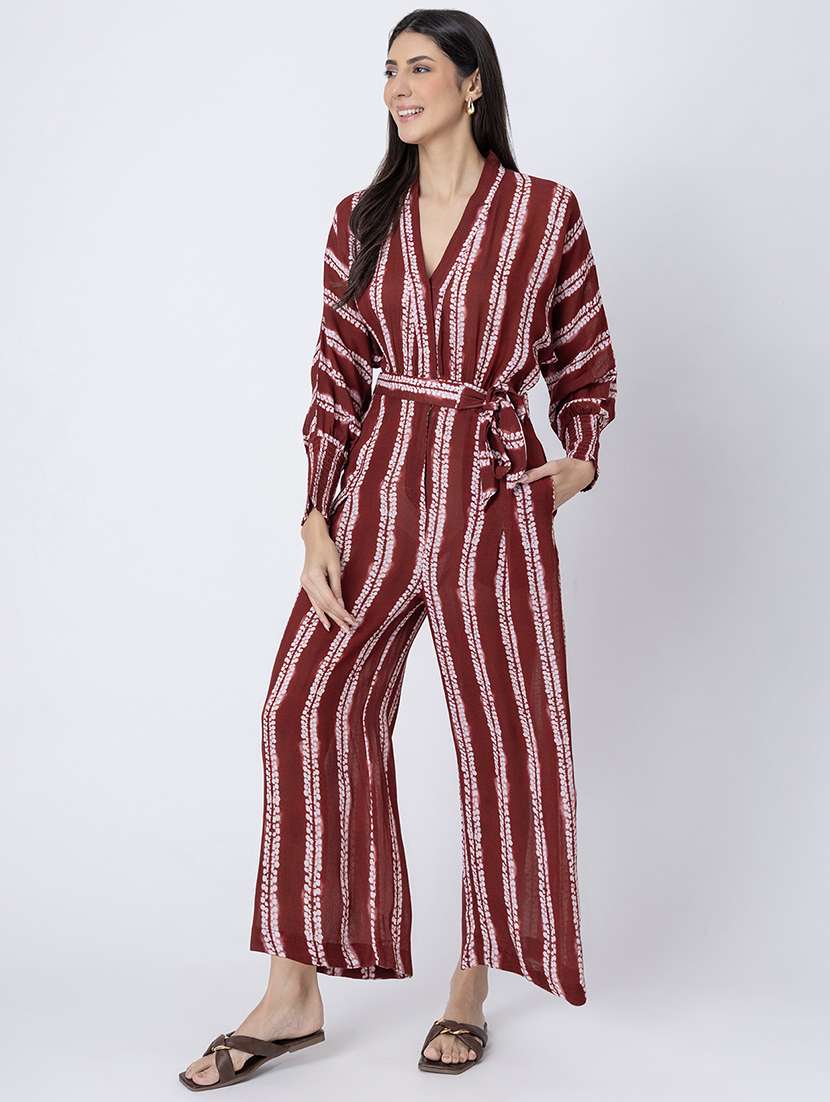 women printed full length jumpsuit - 21645506 -  Standard Image - 1