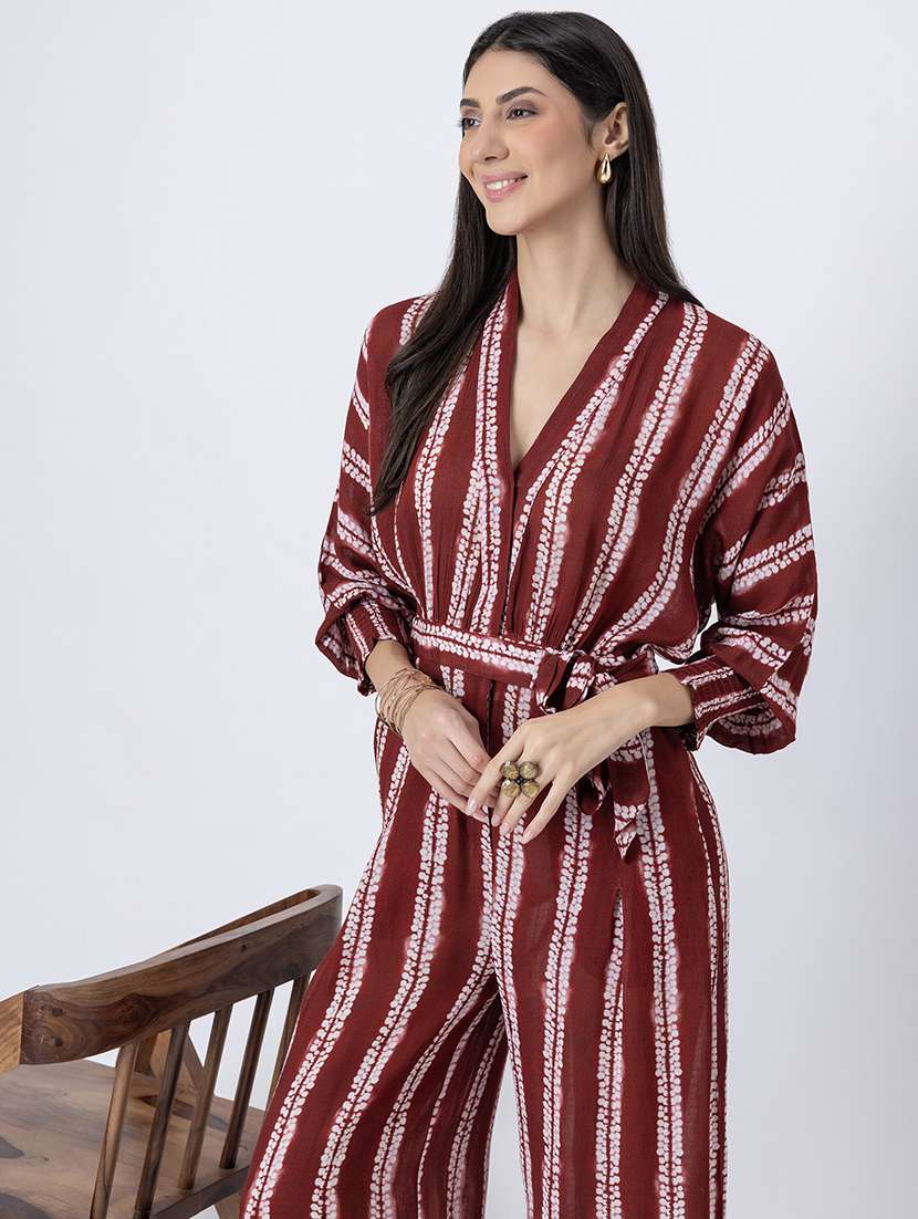 women printed full length jumpsuit - 21645506 -  Standard Image - 4