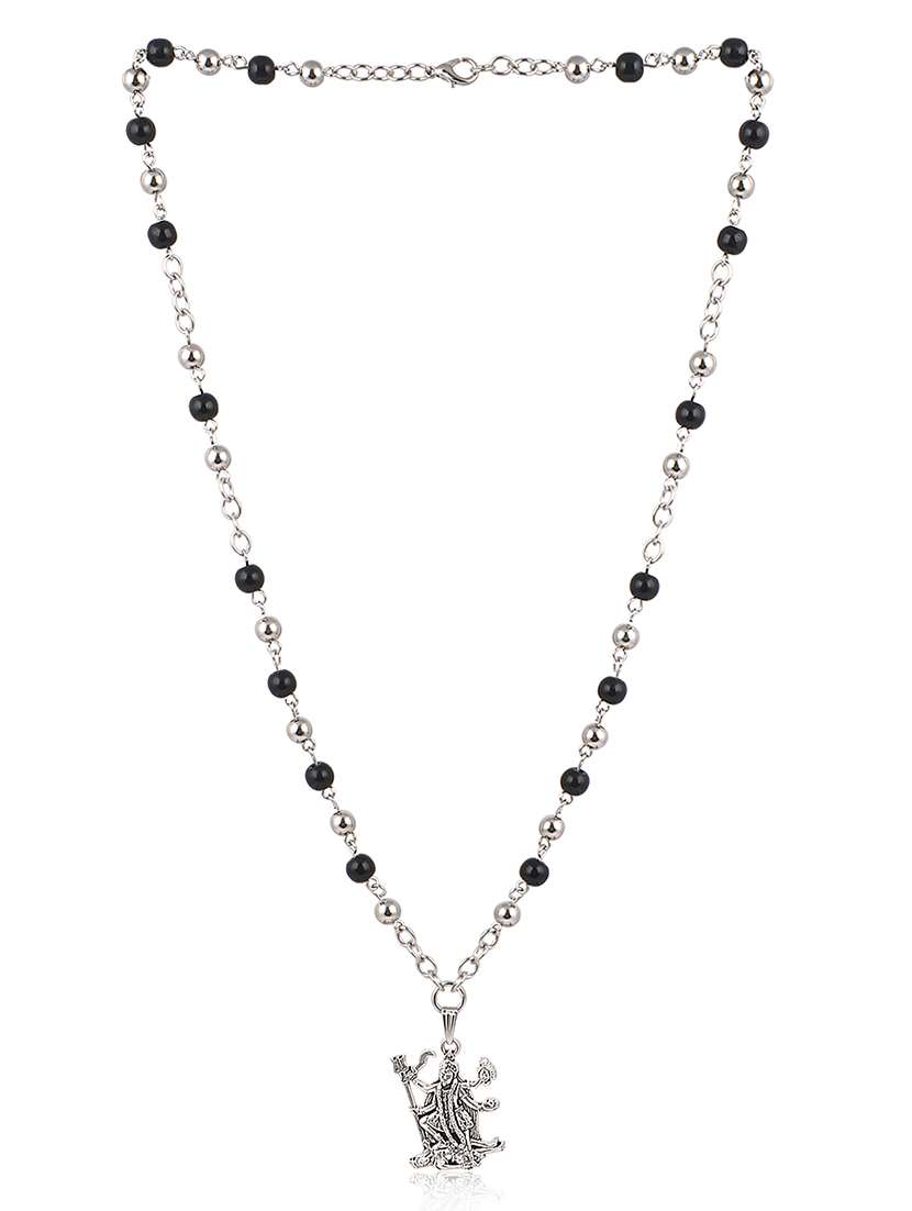 men sacred idol pendant with chain - 21646392 -  Standard Image - 1