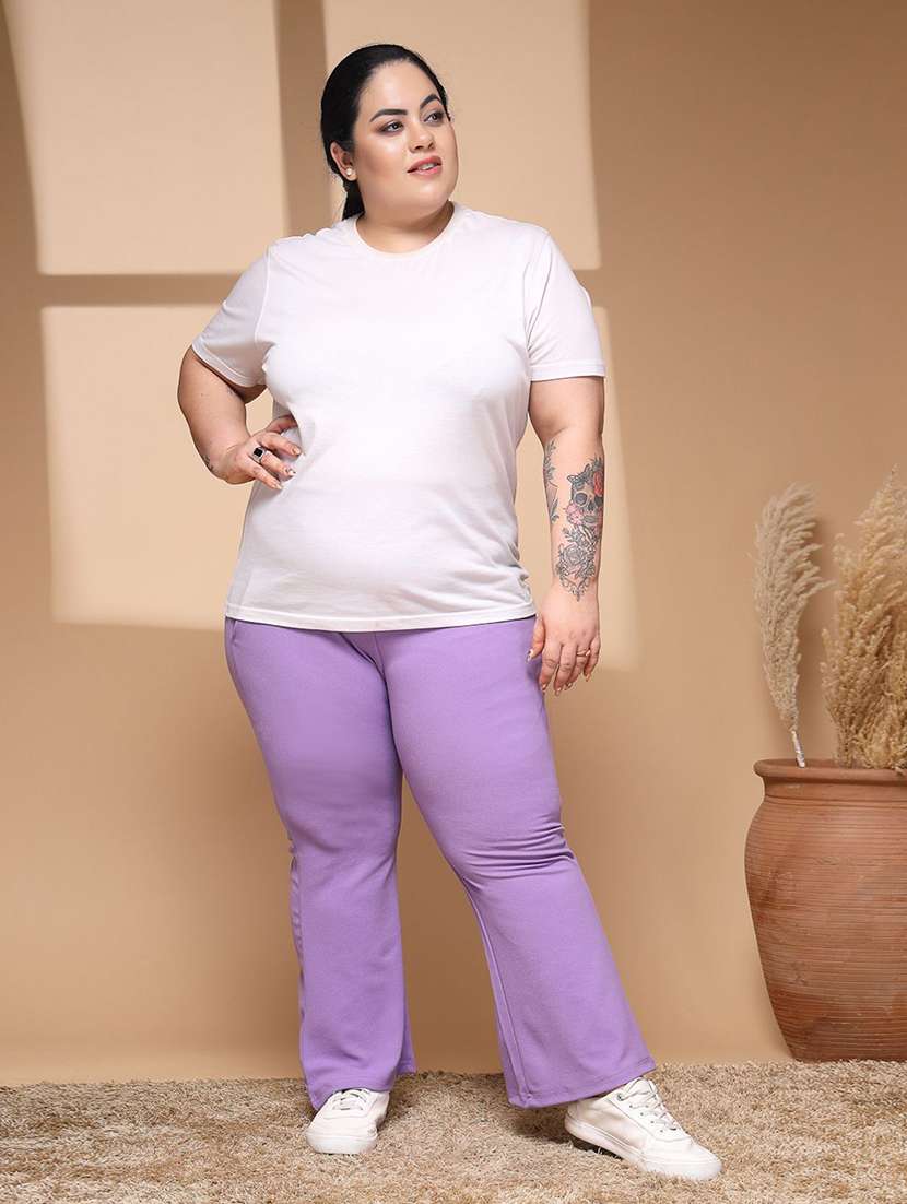 women plain low rise plus size jeggings - 21646613 -  Standard Image - 4