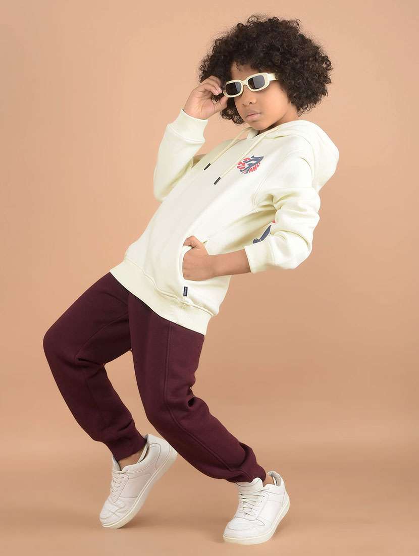 boys front print long sleeve sweatshirts - 21646769 -  Standard Image - 4