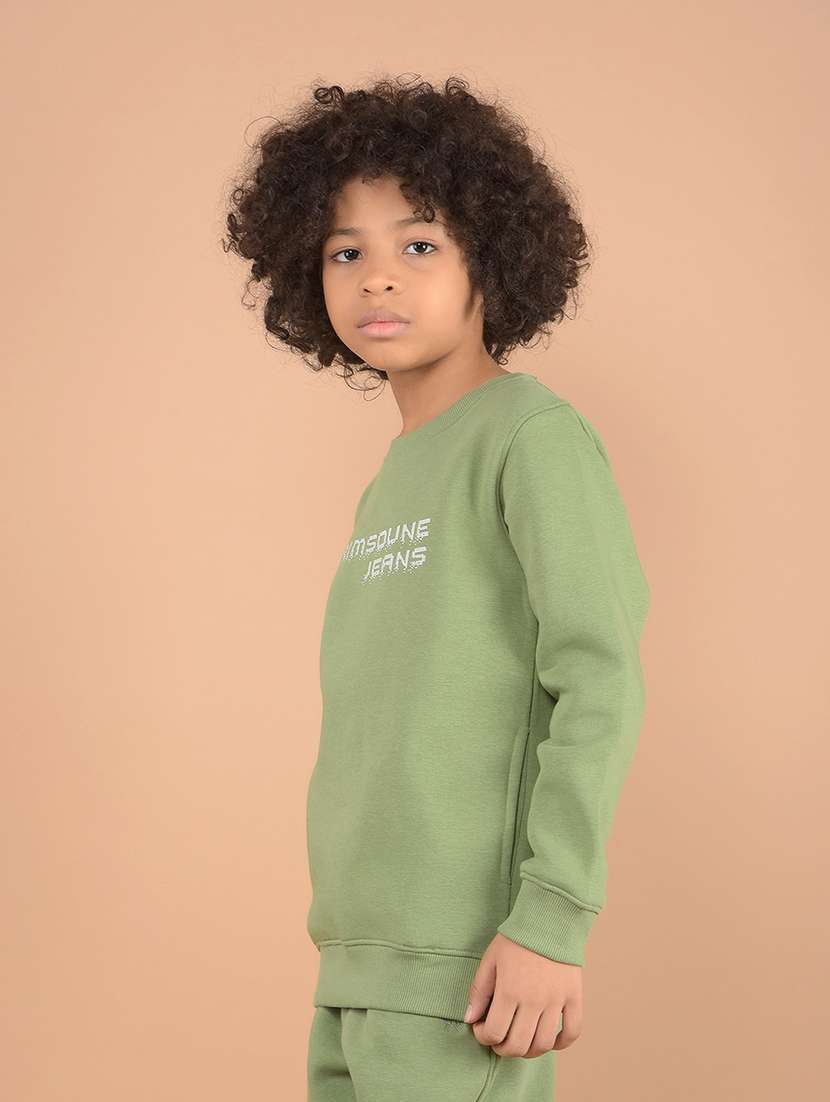 boys chest print long sleeve sweatshirts - 21646775 -  Standard Image - 1