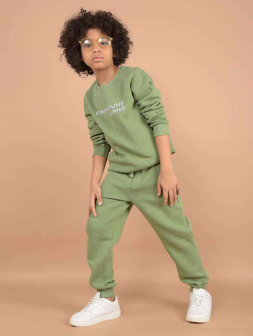 boys chest print long sleeve sweatshirts - 21646775 -  Standard Image - 4