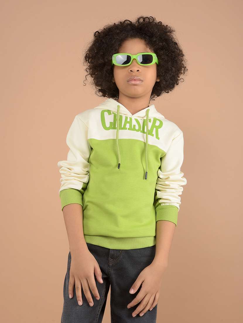 Boys Color Block Long Sleeve Sweatshirts - 21646777 -  Standard Image - 1