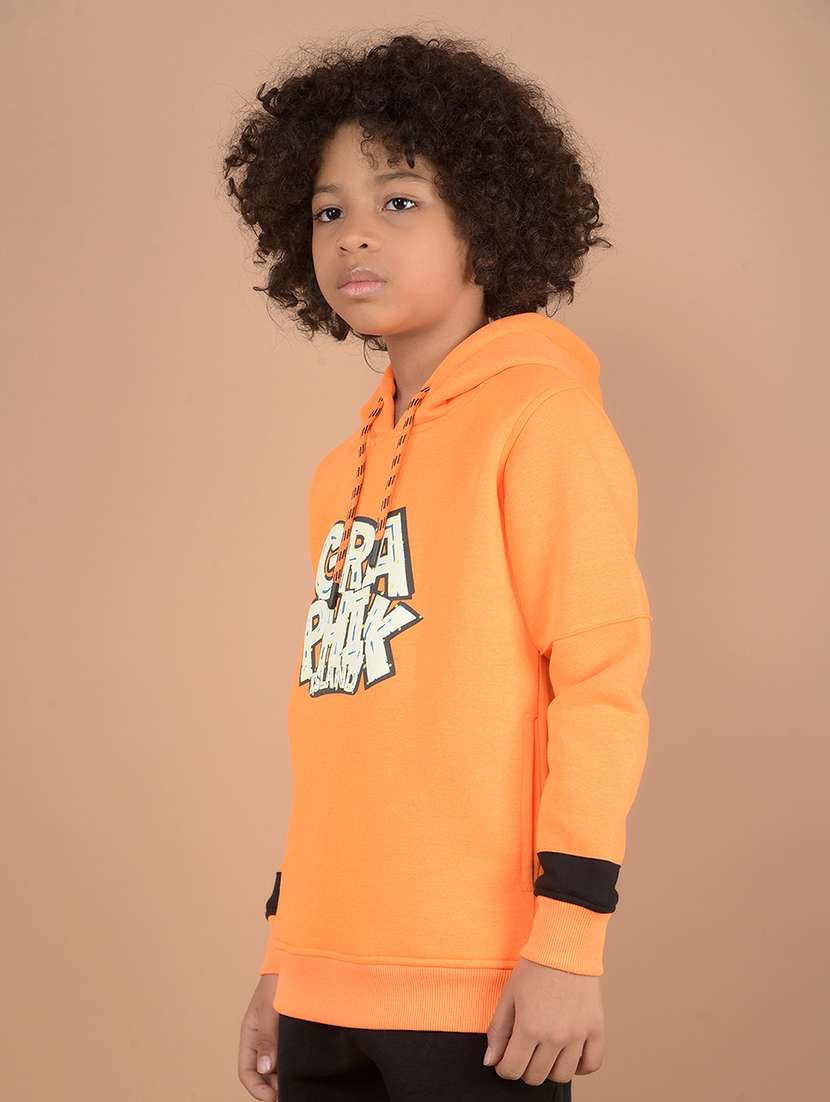 boys front print long sleeve sweatshirts - 21646779 -  Standard Image - 1