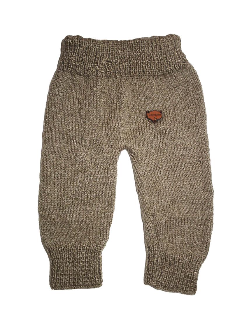 girls gold solid casual trouser - 21647182 - Standard Image - 1