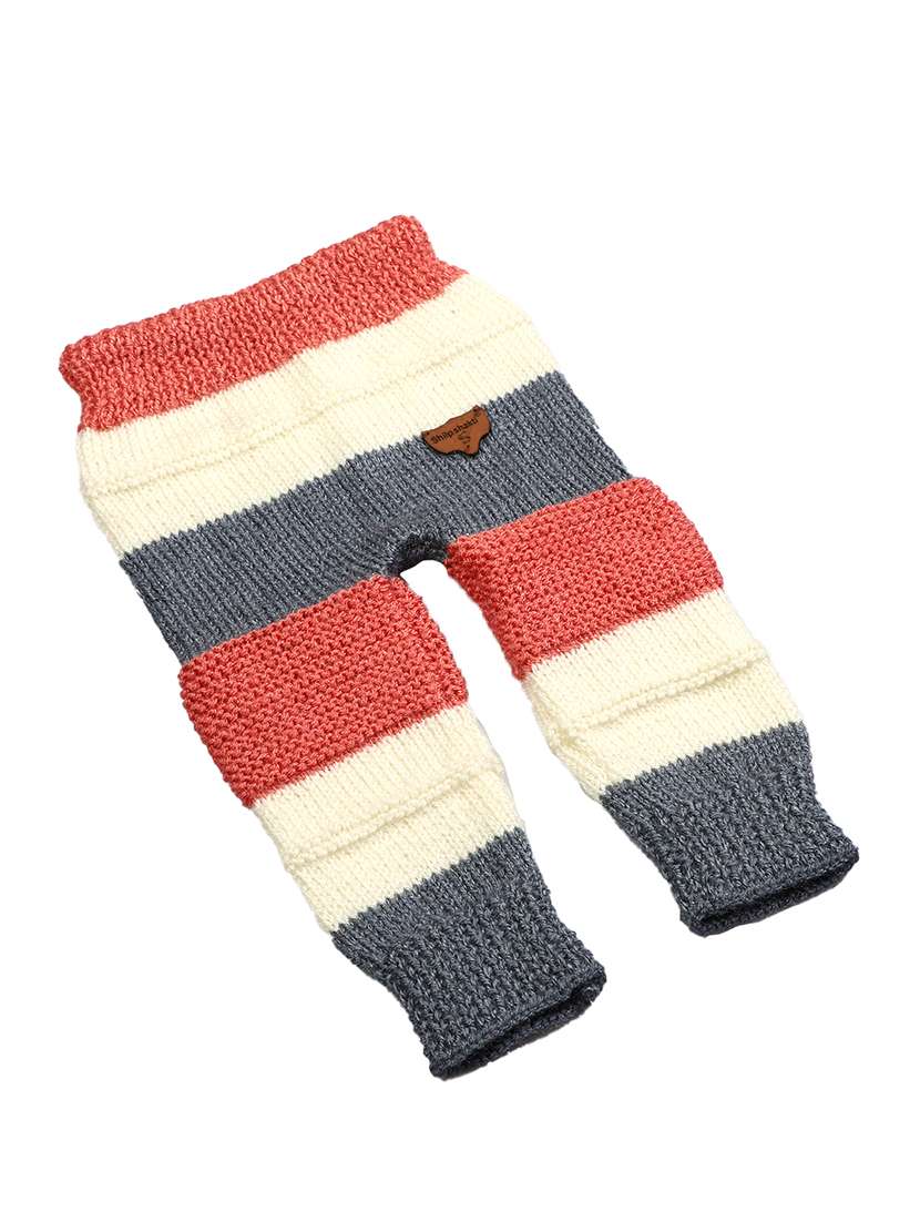 girls multi color stripes casual trouser - 21647188 -  Standard Image - 1