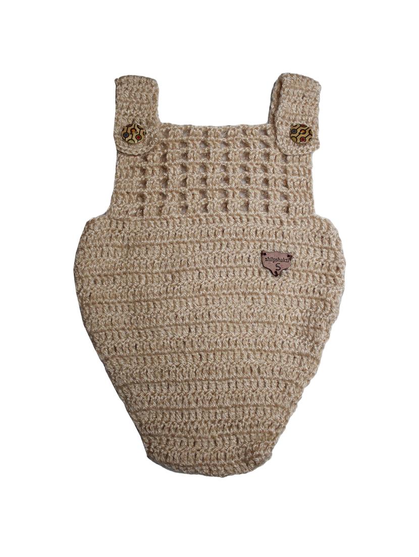 kids beige solids rompers - 21647200 -  Standard Image - 1