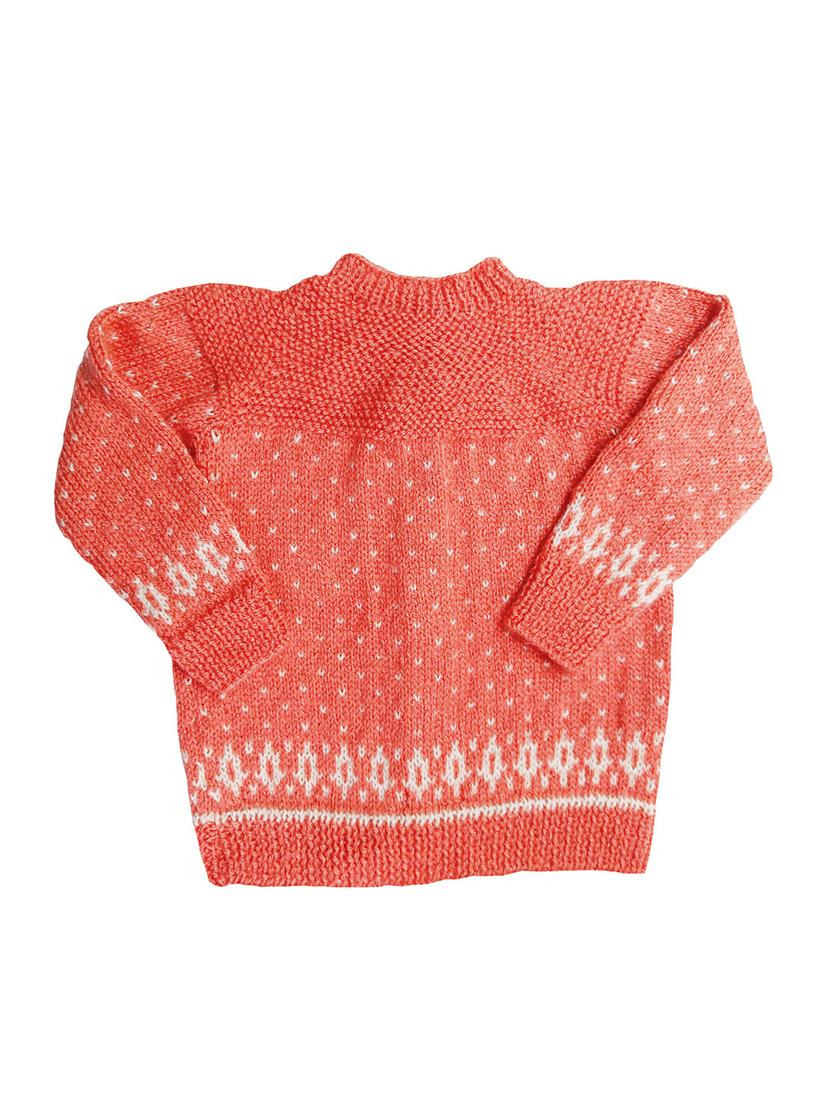 girls self design long sleeve sweater - 21647230 - Standard Image - 1