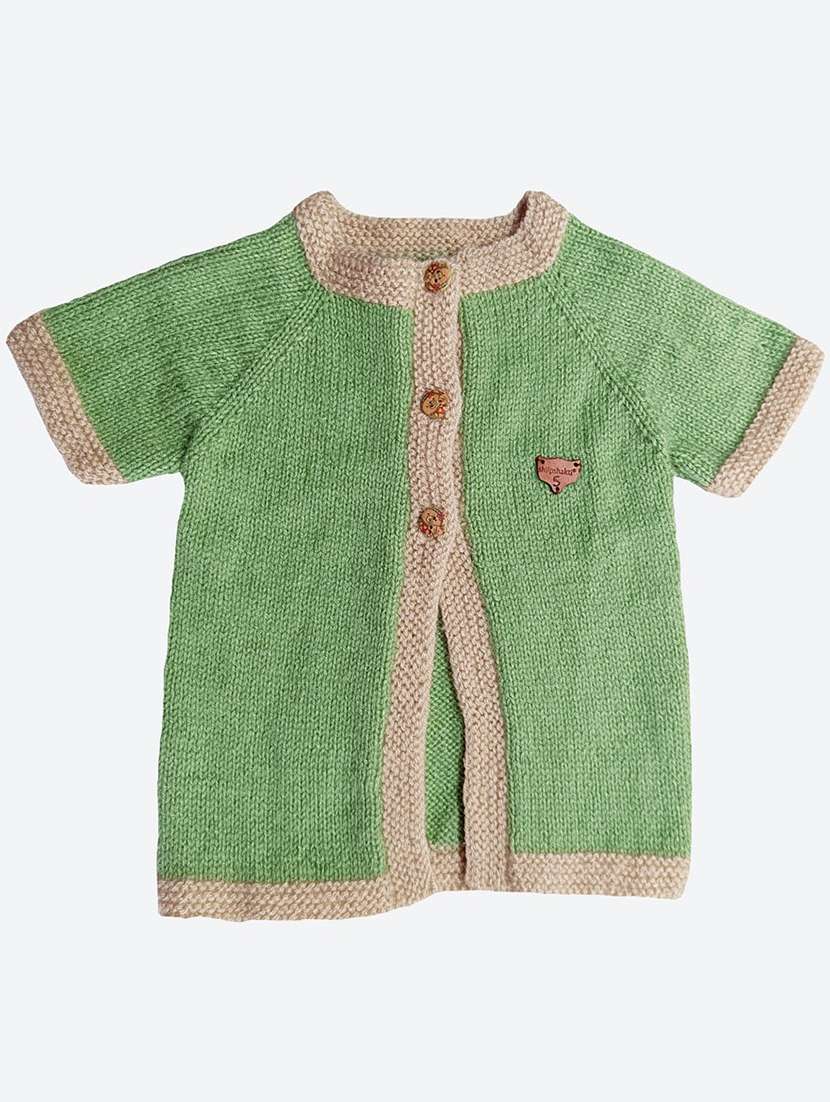 girls self design short sleeve sweater - 21647240 -  Standard Image - 1