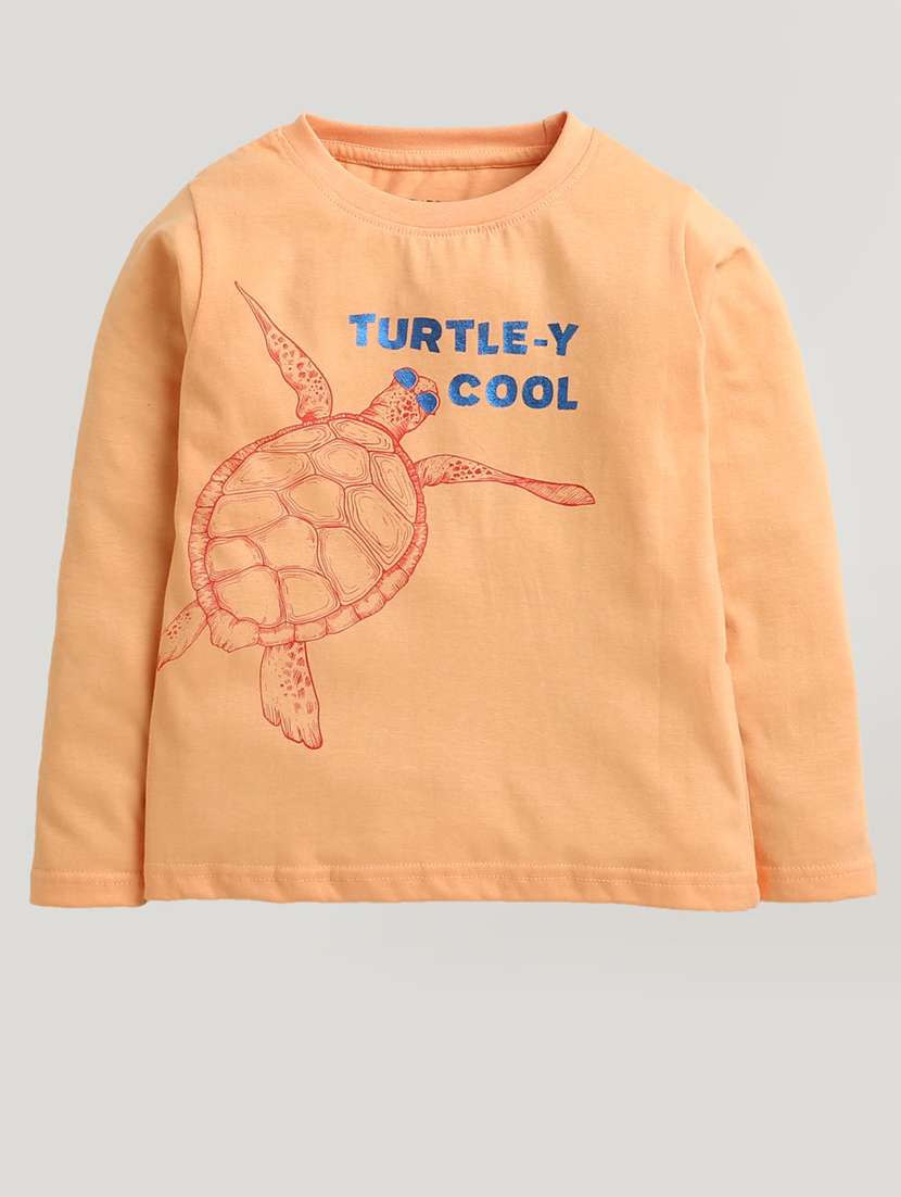 boys printed t-shirt & joggers set - 21647245 -  Standard Image - 1