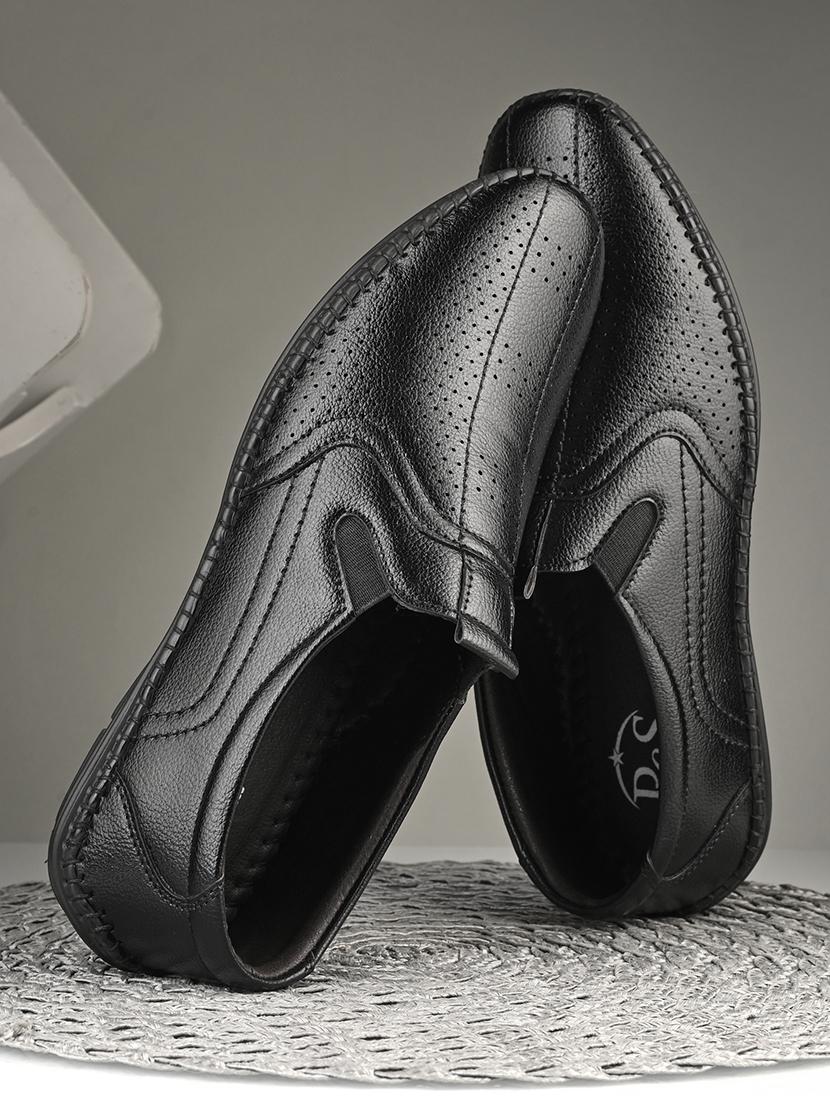 men plain slip on casual shoes - 21647309 -  Zoom Image - 0