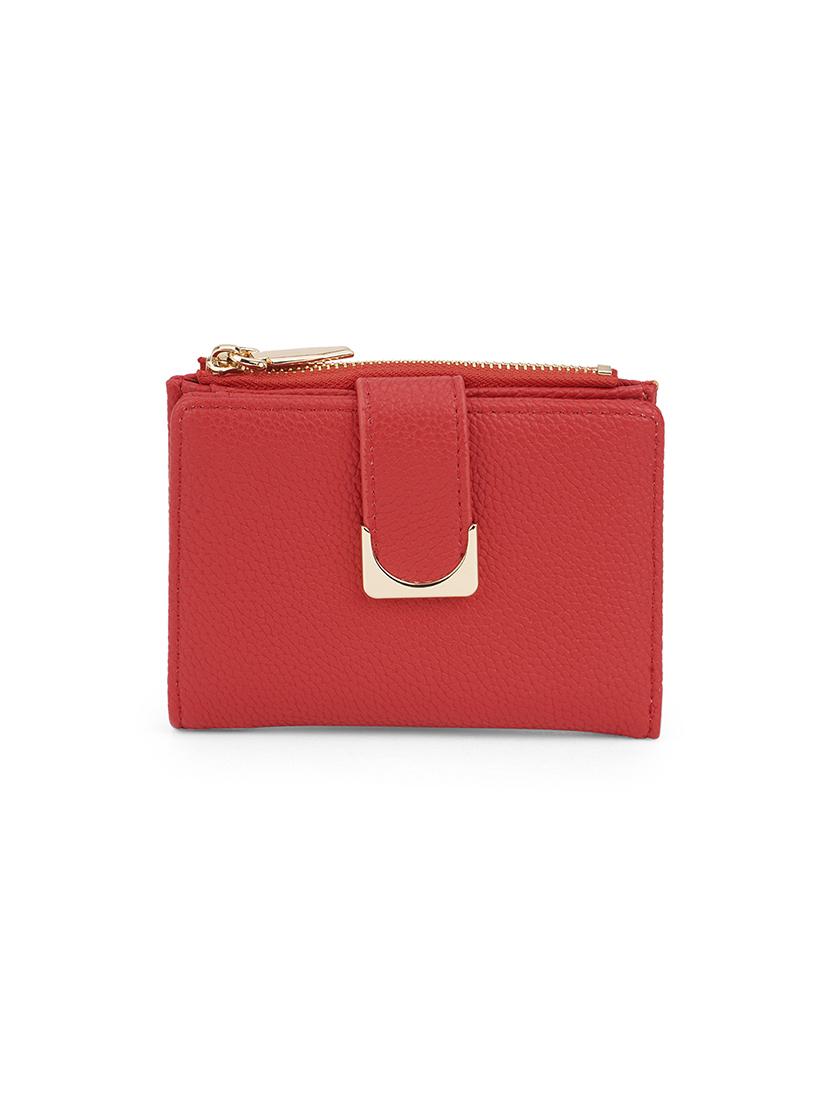 women solid leatherette wallet - 21648263 -  Zoom Image - 0