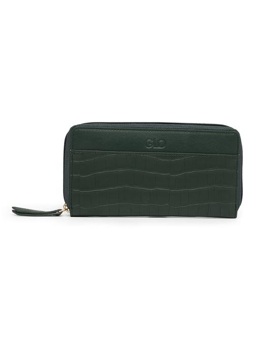 women green leatherette wallet - 21648273 - Standard Image - 0