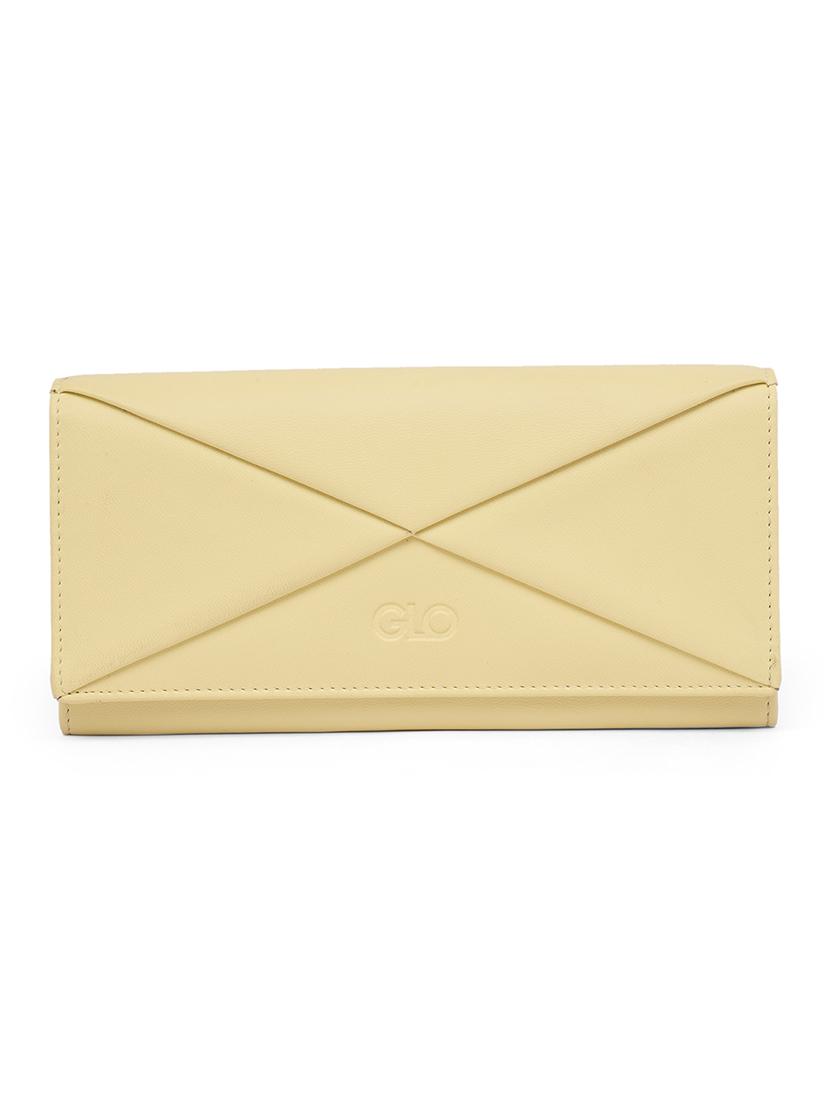 women cream leatherette wallet - 21648276 - Zoom Image - 0