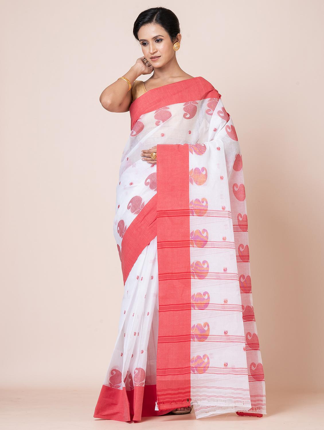 women self design handloom saree - 21648409 - Standard Image - 1