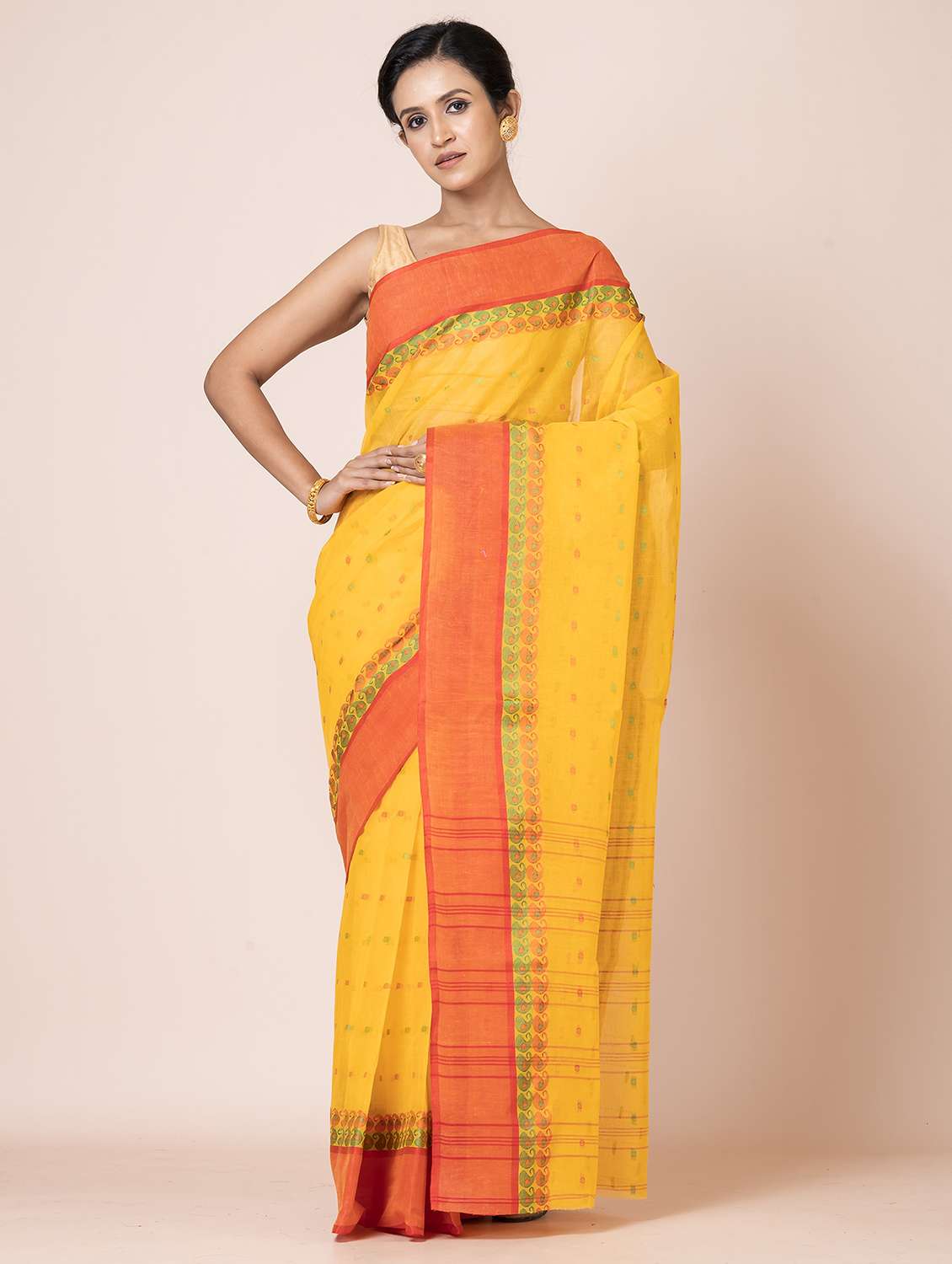 women self design handloom saree - 21648412 -  Standard Image - 1