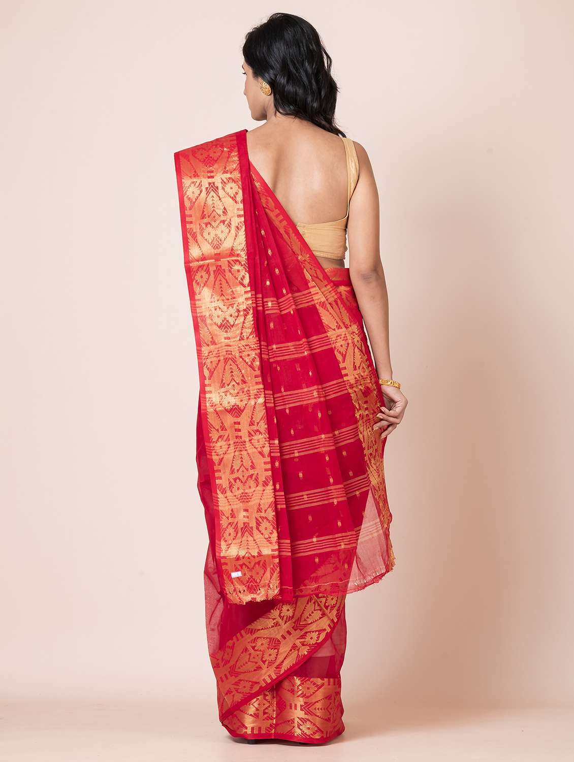 women self design handloom saree - 21648414 -  Standard Image - 1