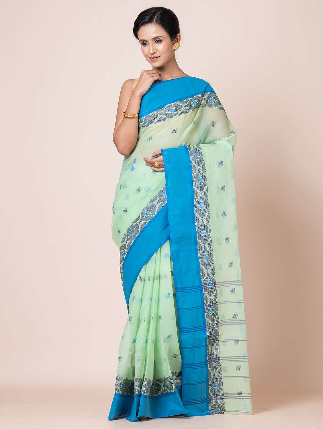 women self design handloom saree - 21648419 -  Standard Image - 1