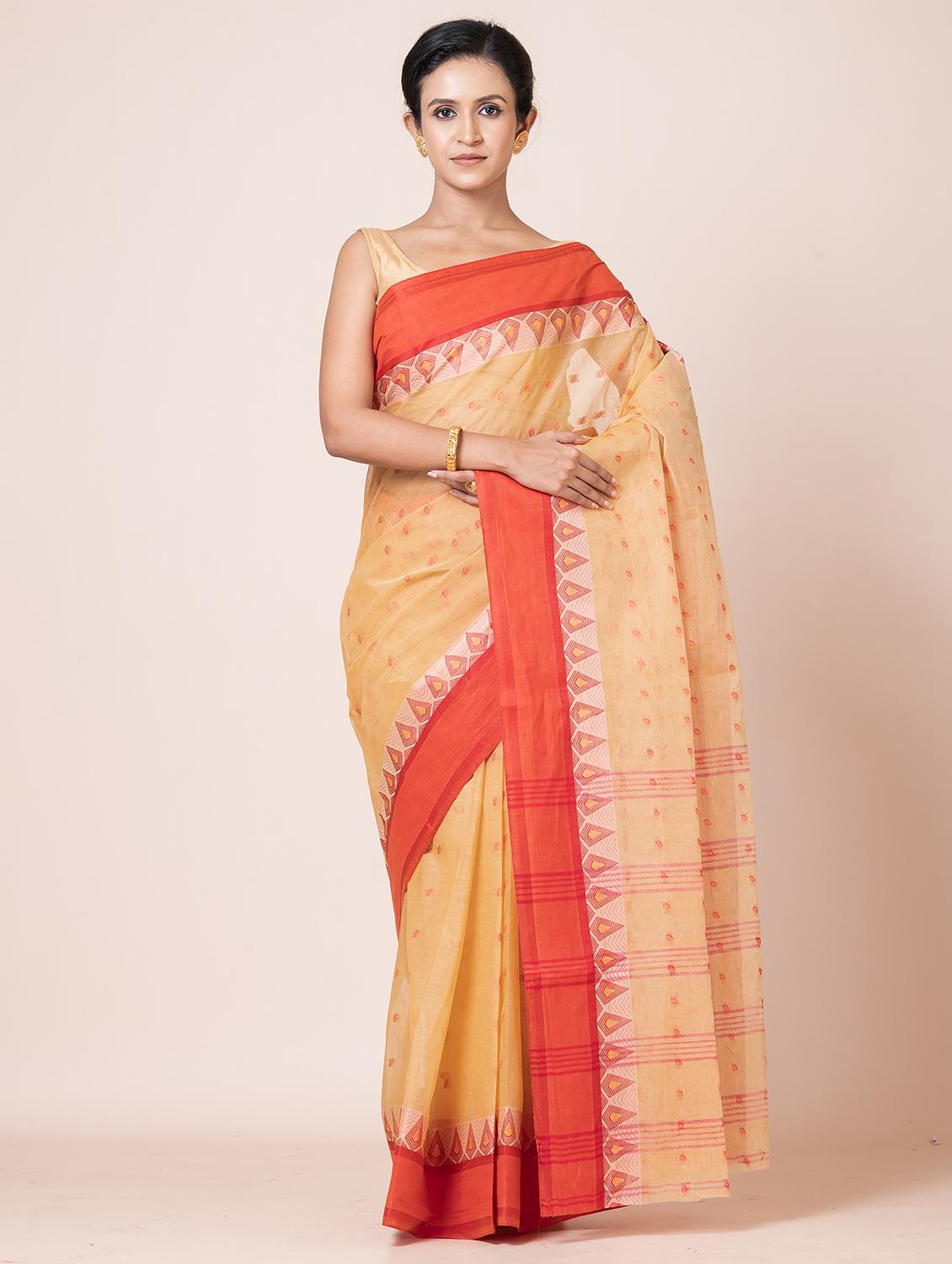 women self design handloom saree - 21648428 - Standard Image - 1