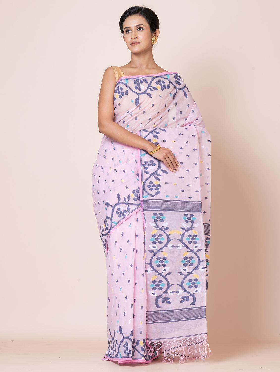 women self design handloom saree - 21648449 - Standard Image - 1