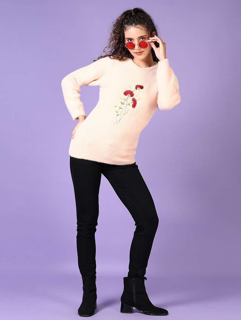 women self designed long sleeves pullover - 21648462 -  Standard Image - 4