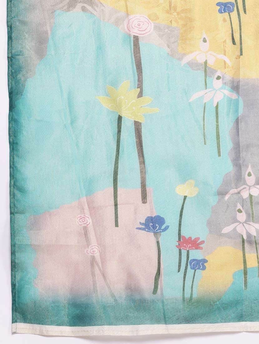 women three quarter sleeve kurta pant with dupatta set - 21648643 -  Standard Image - 6