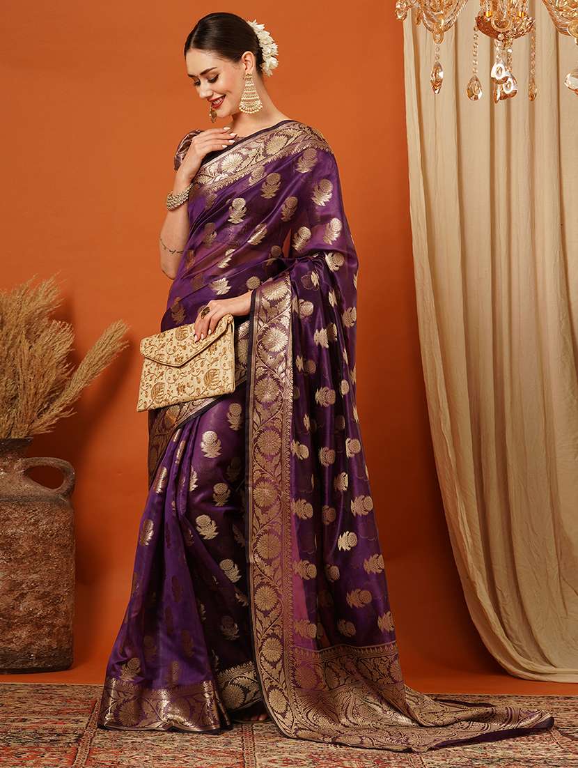 women self design banarasi saree - 21649458 - Standard Image - 1