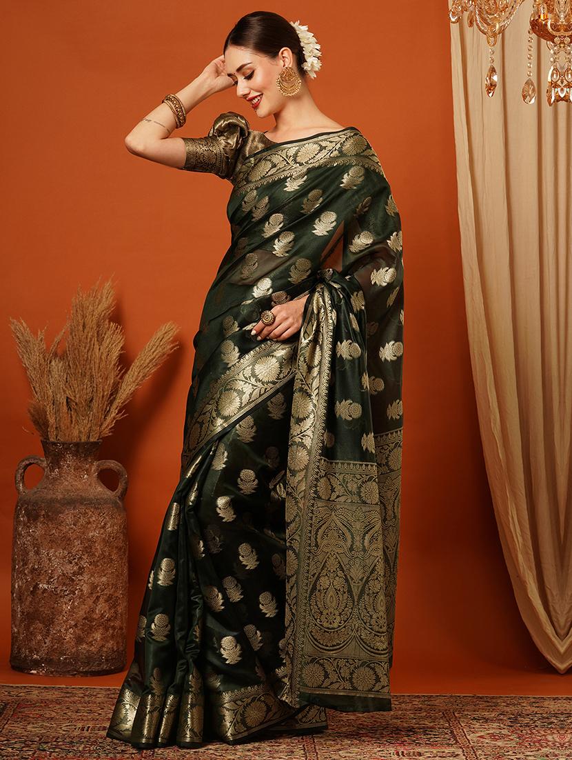 women self design banarasi saree - 21649459 - Standard Image - 1