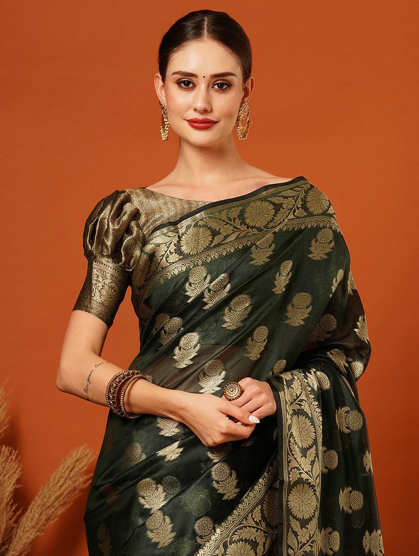 women self design banarasi saree - 21649459 - Standard Image - 4