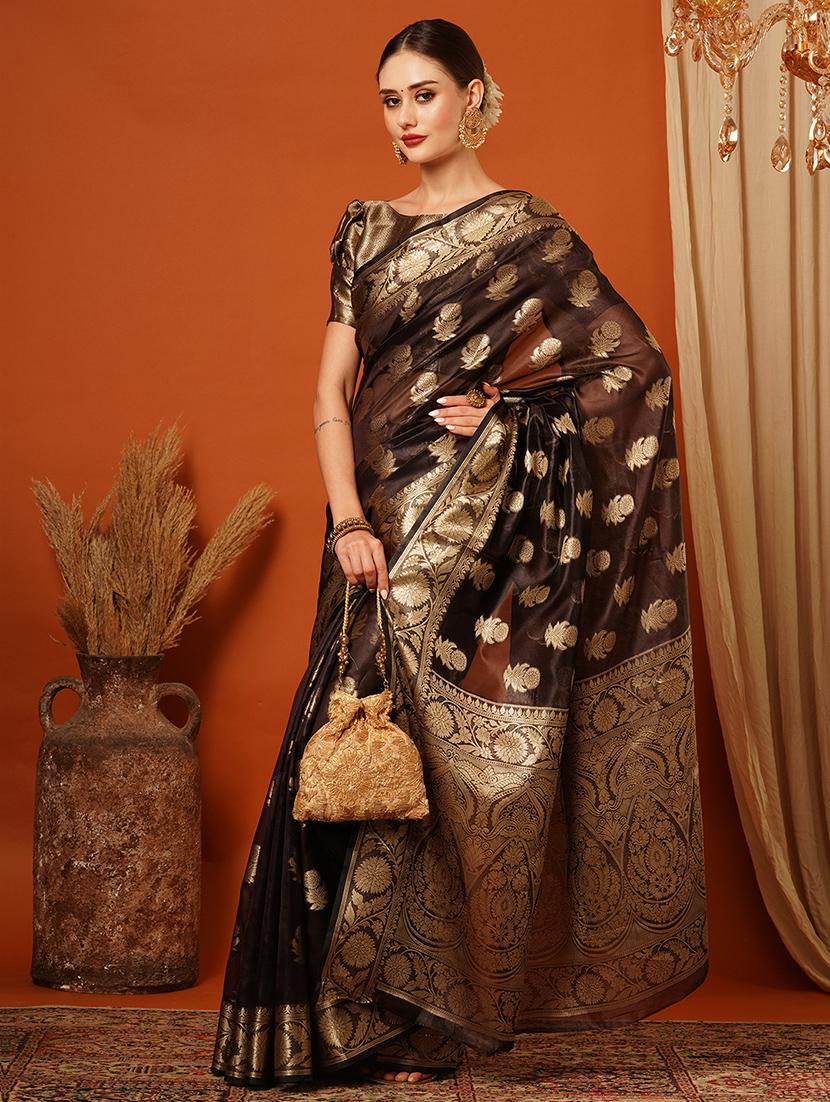 women self design banarasi saree - 21649460 - Standard Image - 1