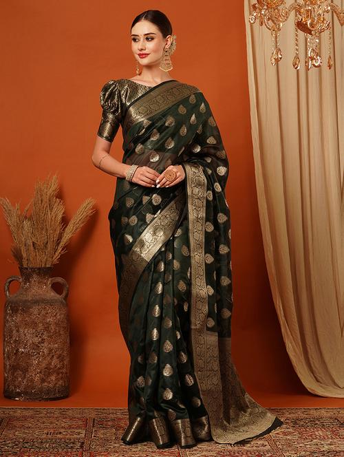 women self design banarasi saree - 21649464 -  Standard Image - 0