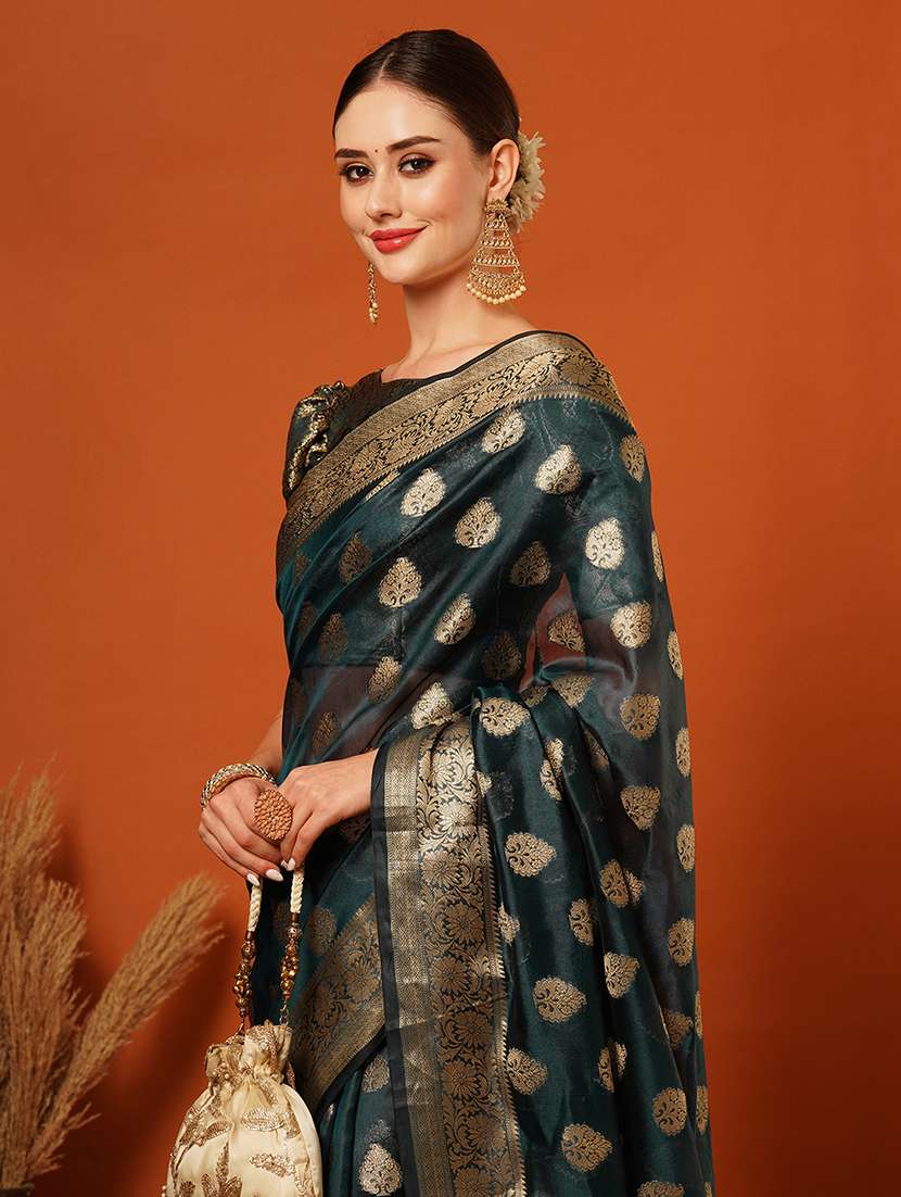 women self design banarasi saree - 21649465 -  Standard Image - 4