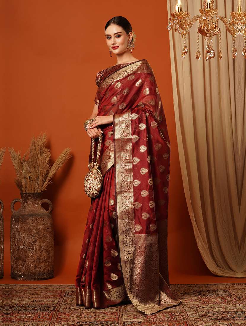women self design banarasi saree - 21649466 -  Standard Image - 1