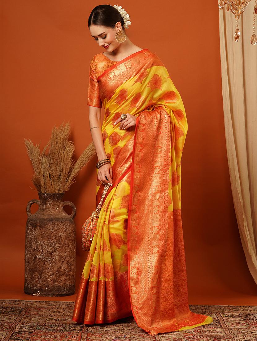 women self design banarasi saree - 21649473 - Standard Image - 1