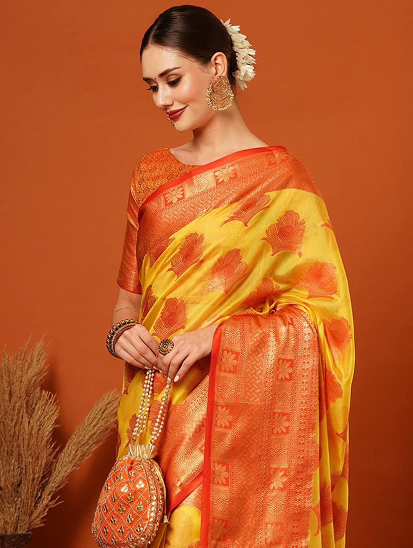 women self design banarasi saree - 21649473 - Standard Image - 4