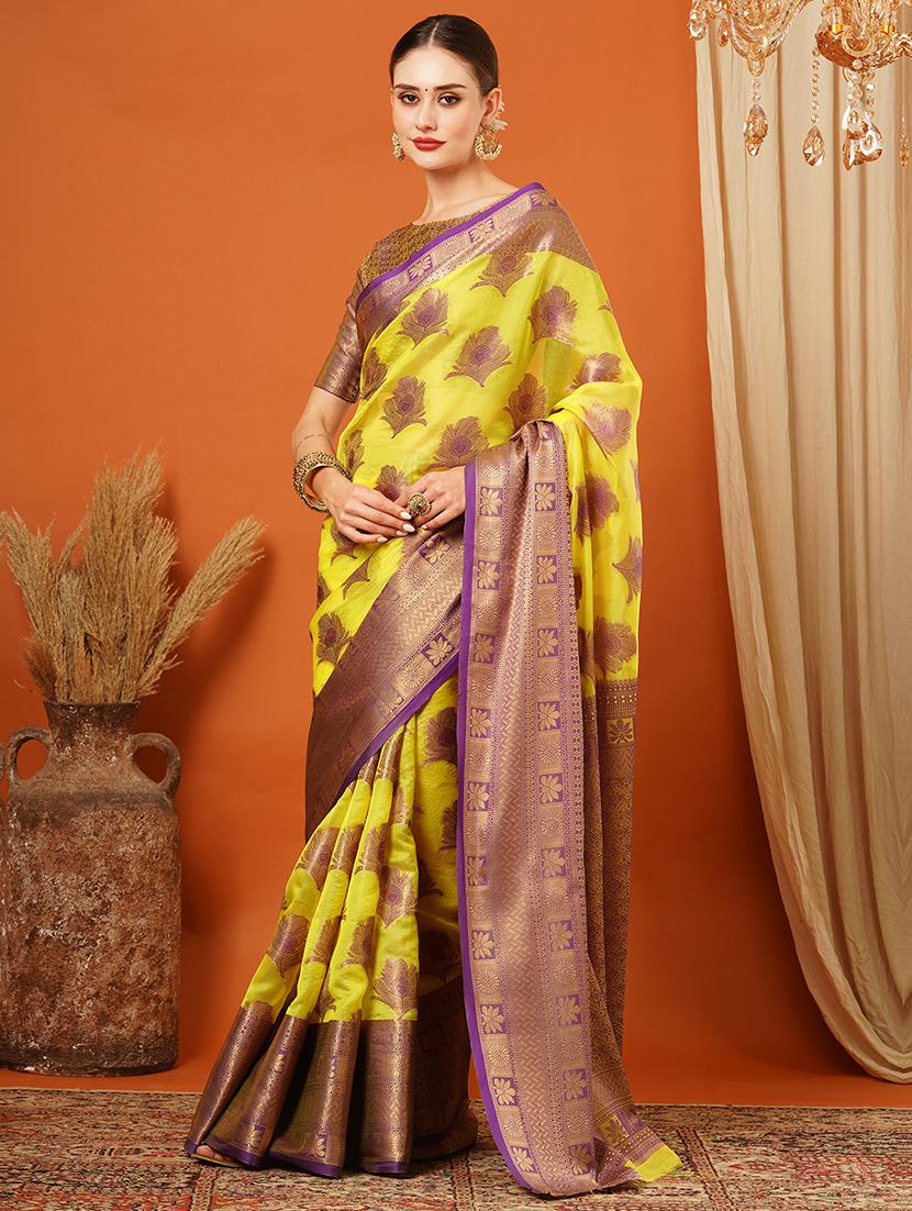 women self design banarasi saree - 21649478 -  Standard Image - 1