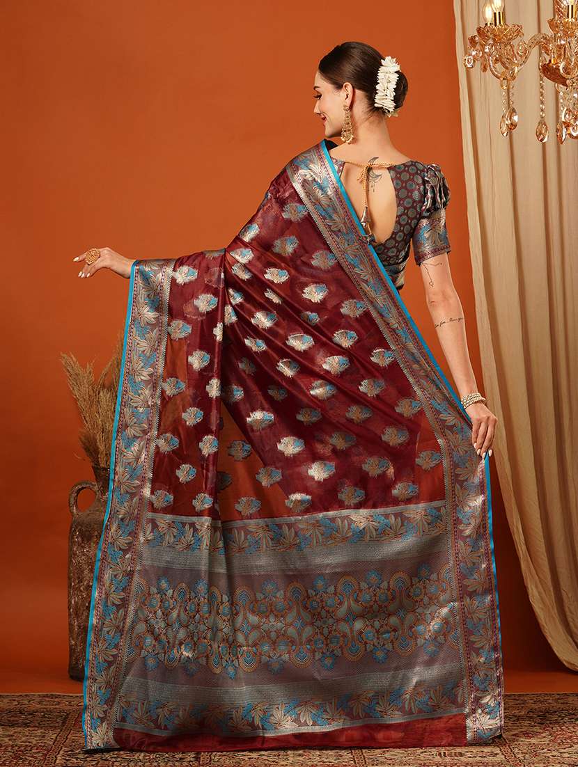 women self design banarasi saree - 21649482 -  Standard Image - 1