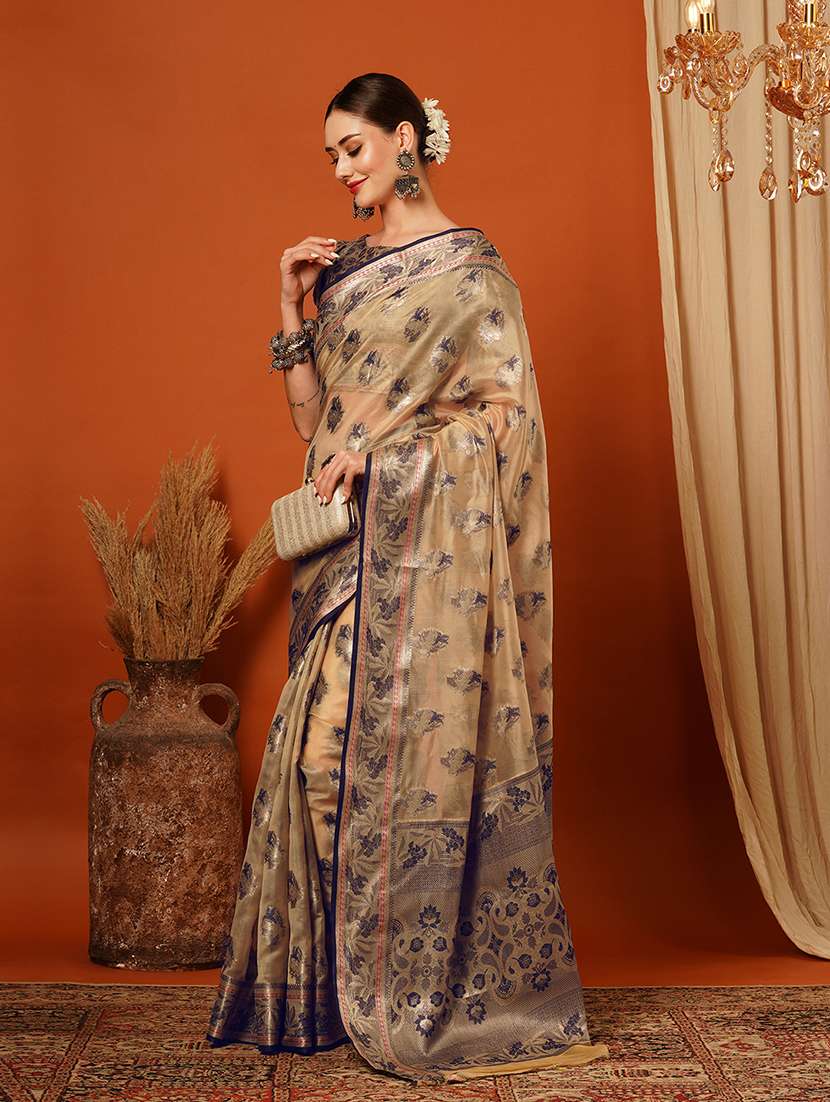 women self design banarasi saree - 21649483 -  Standard Image - 1