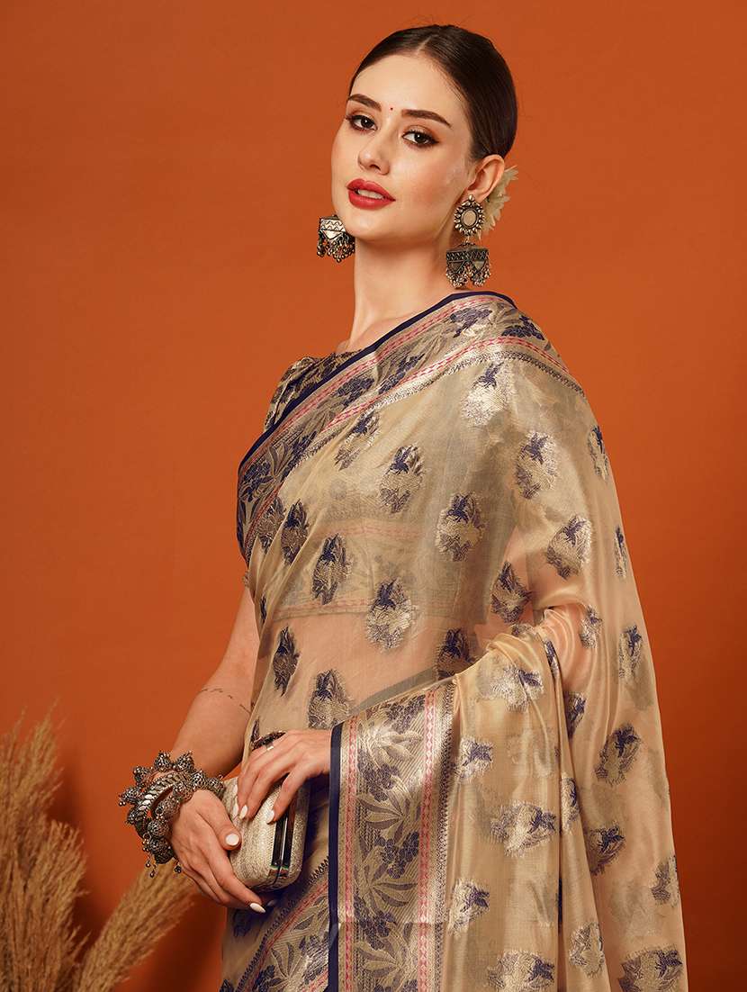 women self design banarasi saree - 21649483 -  Standard Image - 4