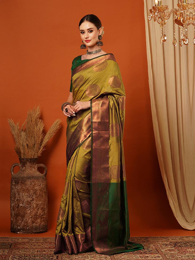 women self design banarasi saree - 21649487 - Standard Image - 1