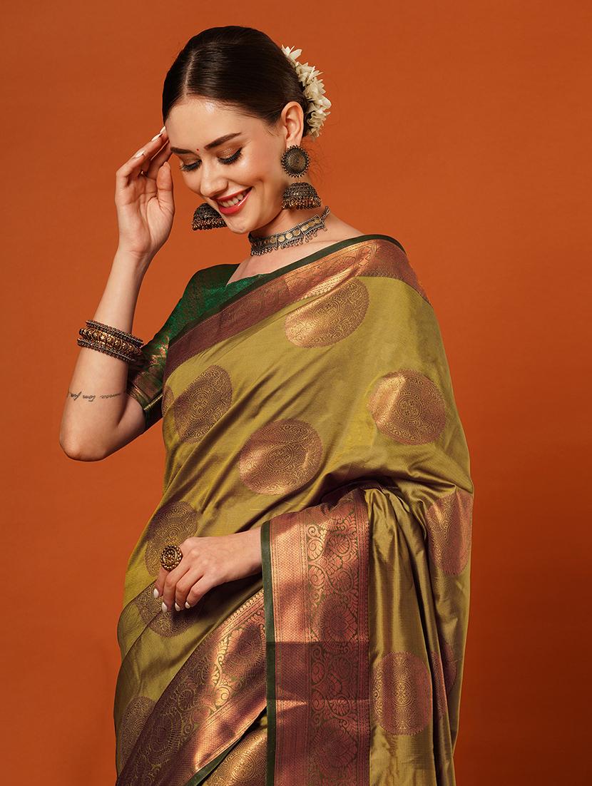 women self design banarasi saree - 21649487 - Standard Image - 4