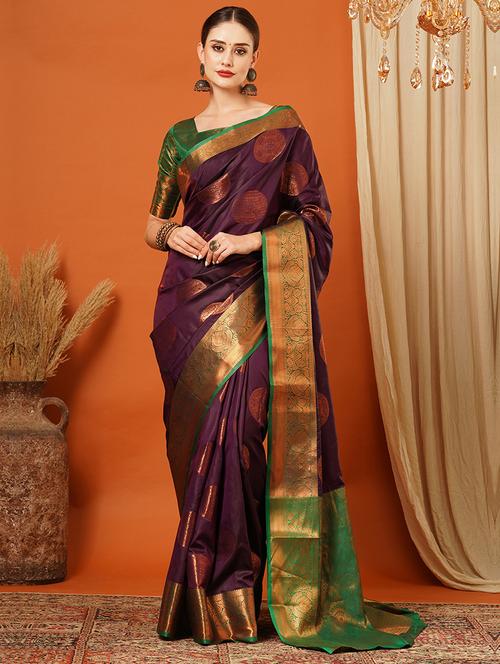 women self design banarasi saree - 21649488 -  Standard Image - 0