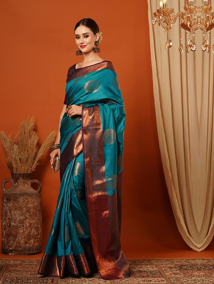 women self design banarasi saree - 21649489 -  Standard Image - 1