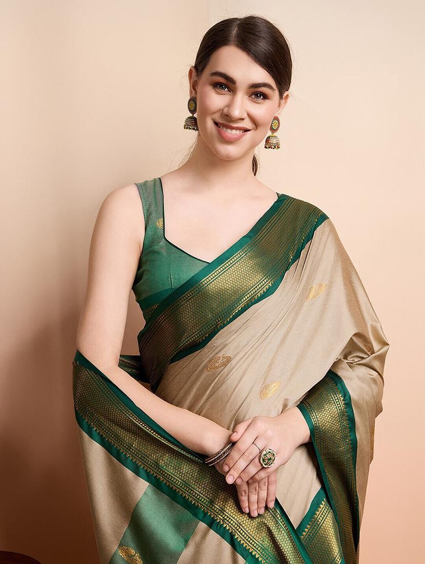 women self design banarasi saree - 21649524 - Standard Image - 4