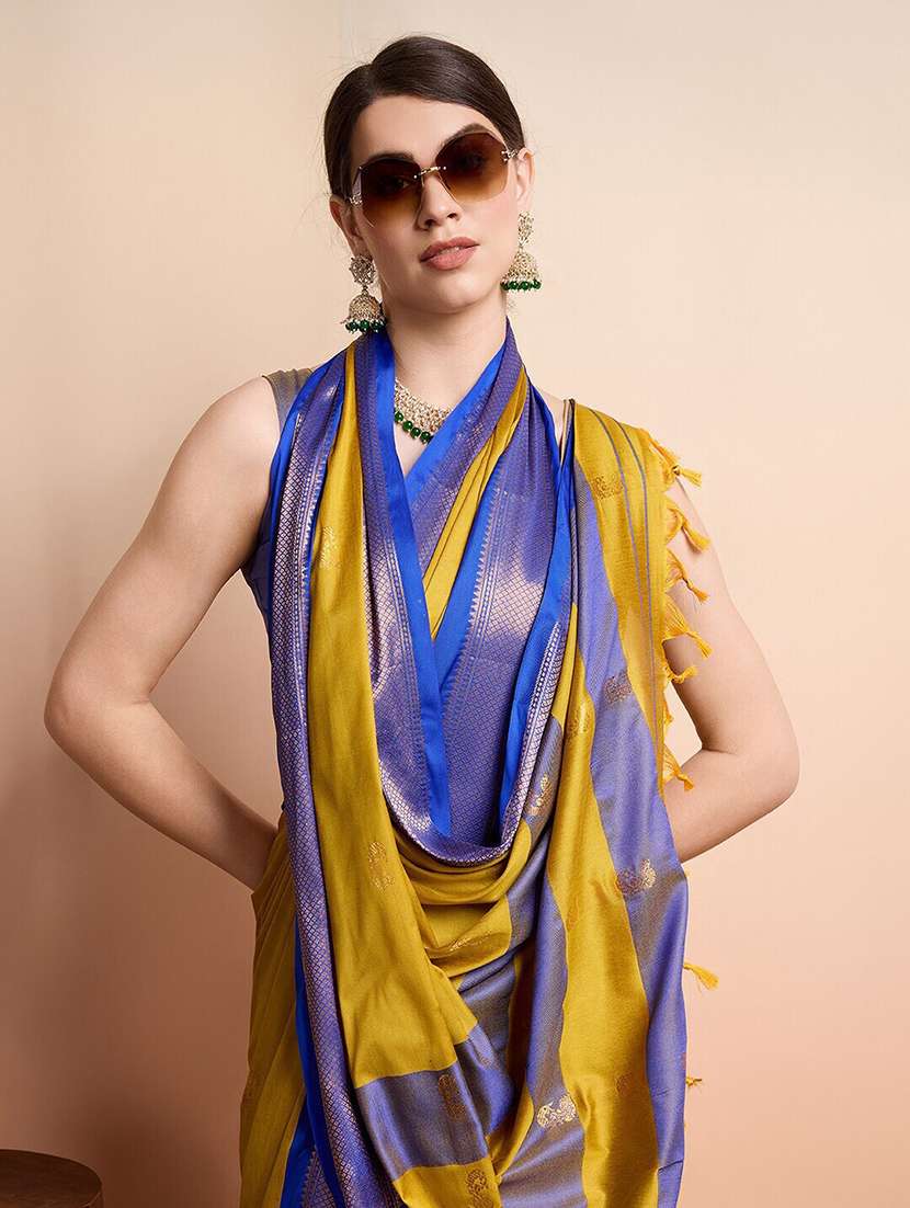 women self design banarasi saree - 21649526 -  Standard Image - 4