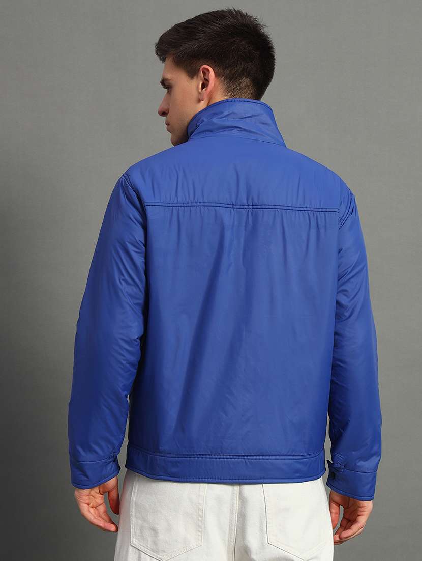 women long sleeves solid quilted jacket - 21649936 -  Standard Image - 1