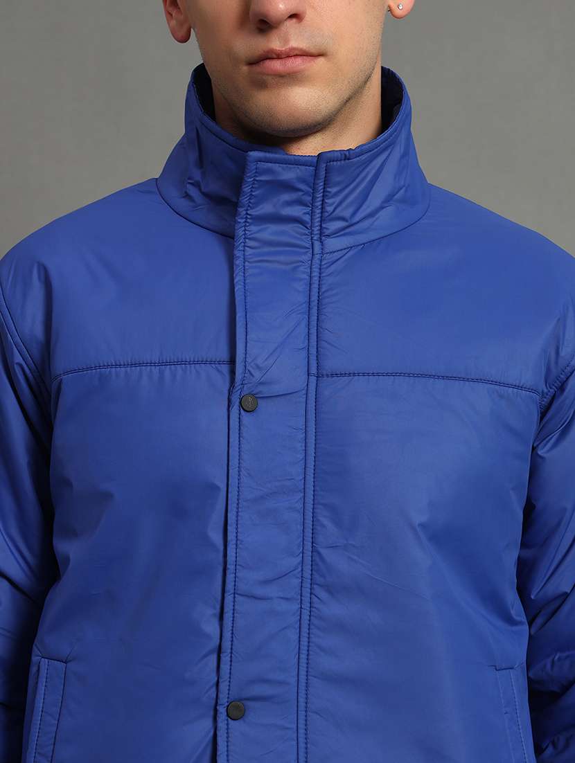 women long sleeves solid quilted jacket - 21649936 -  Standard Image - 4