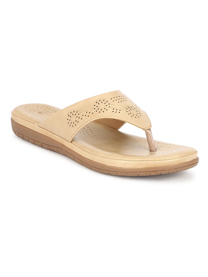 women beige cut work sandals - 21650577 - Zoom Image - 0